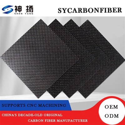 Feuille de fibre de carbone CNC